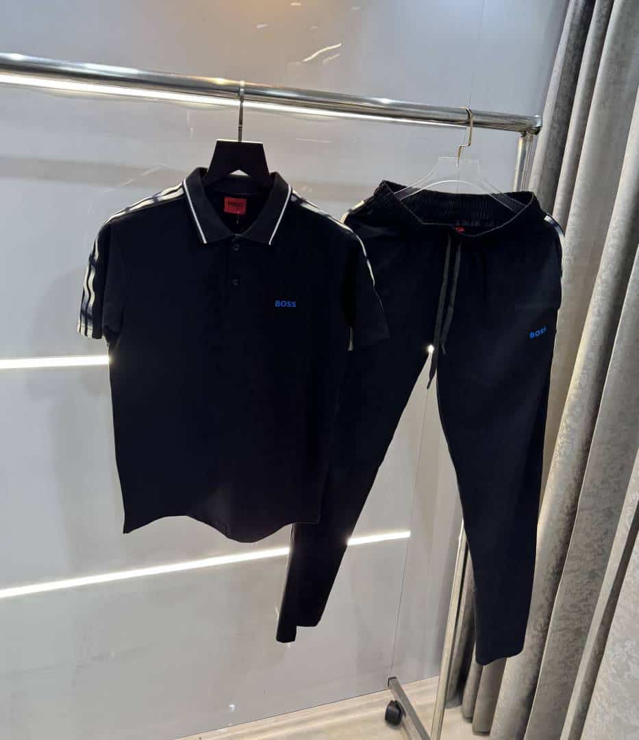 Hugo Boss Black Embroidery Logo Premium Classic Tracksuit