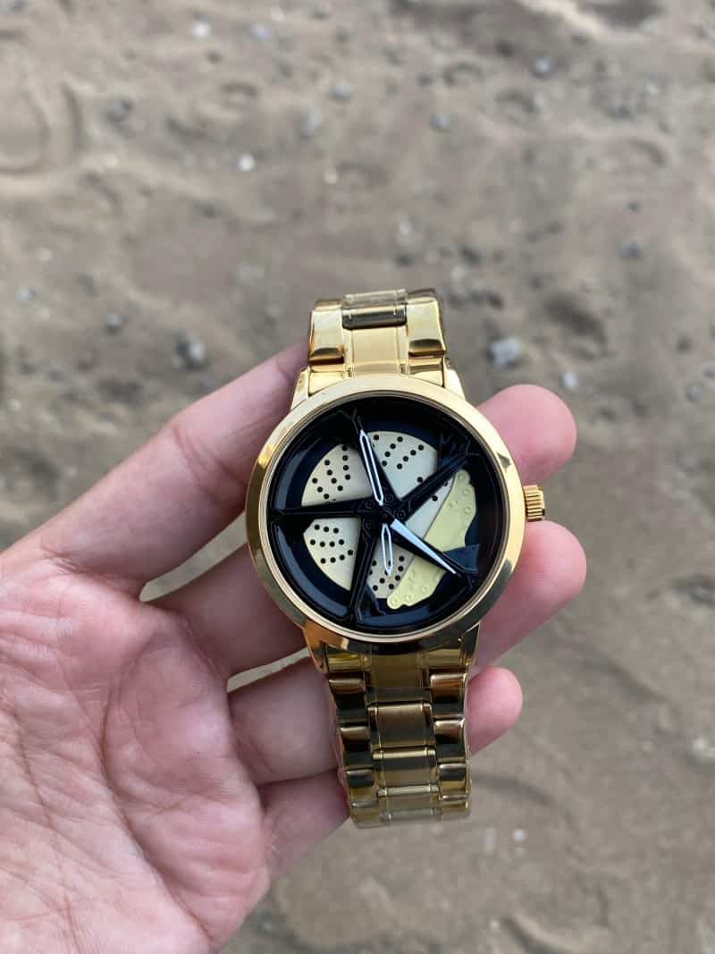 fossil spinner Rosegold
