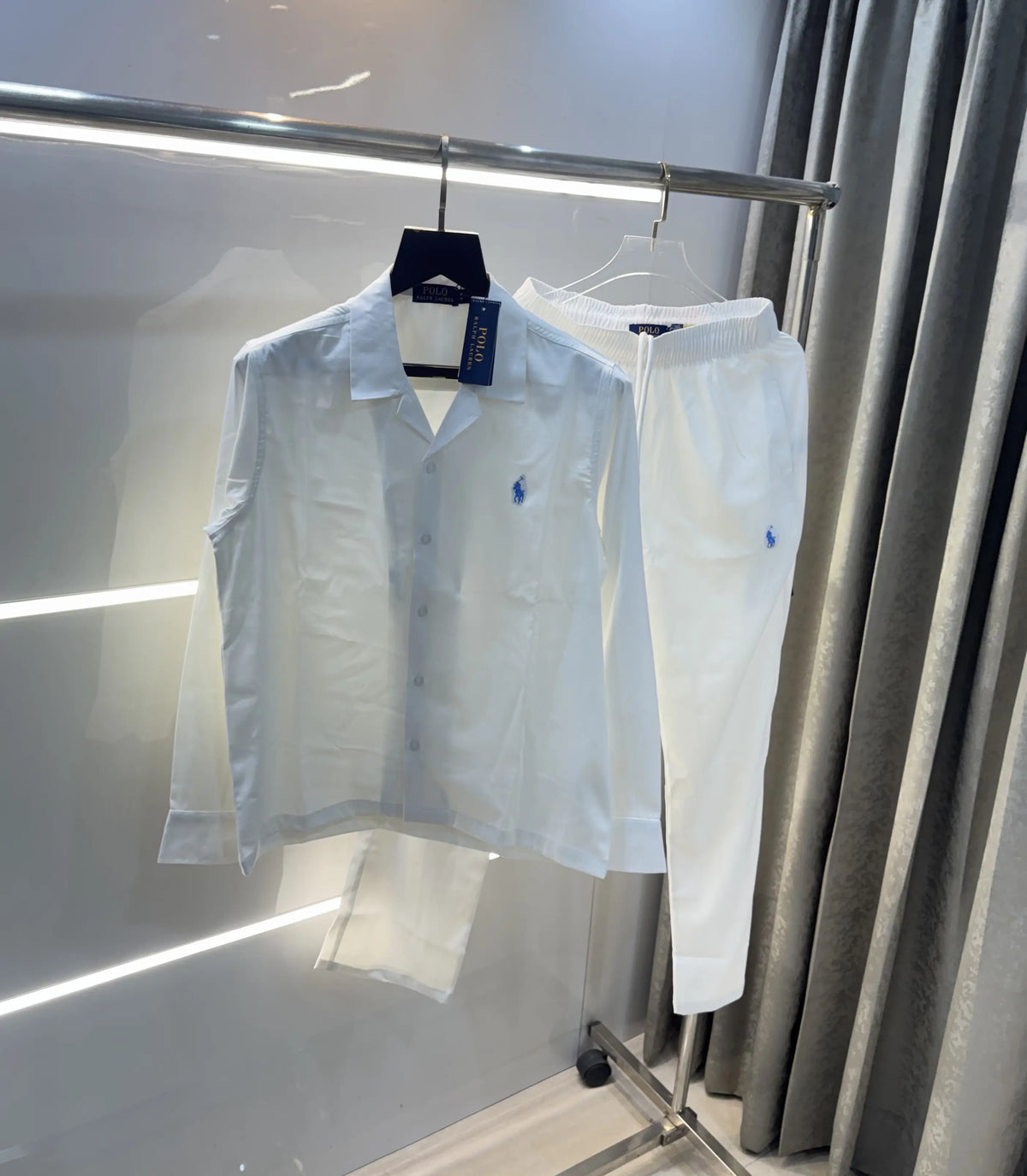 Ralph Lauren White Logo Work Premium Tracksuit