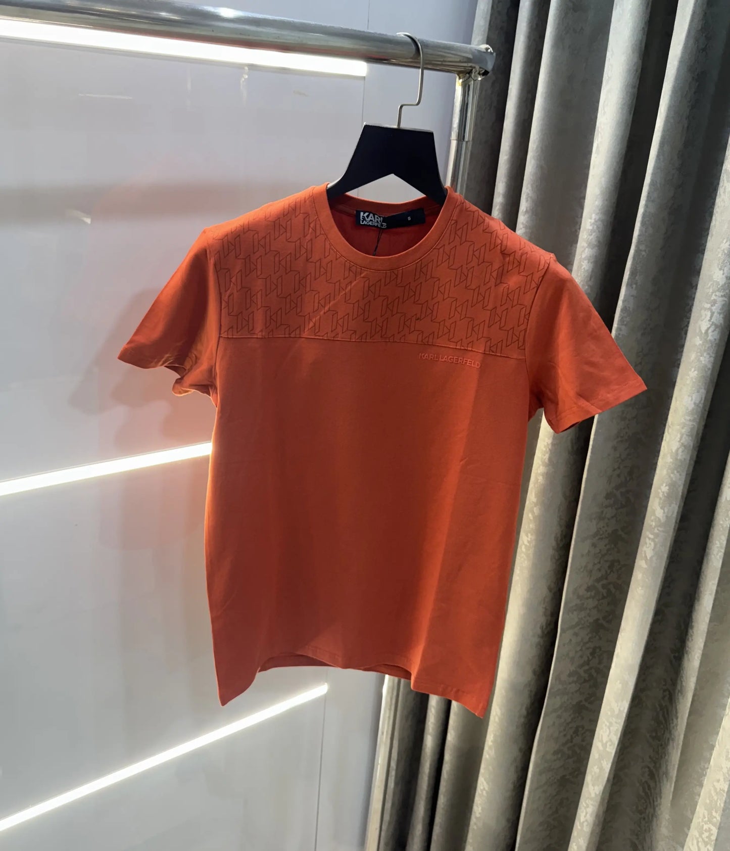 Karl Lagerfeld Logo Work Premium T-Shirt
