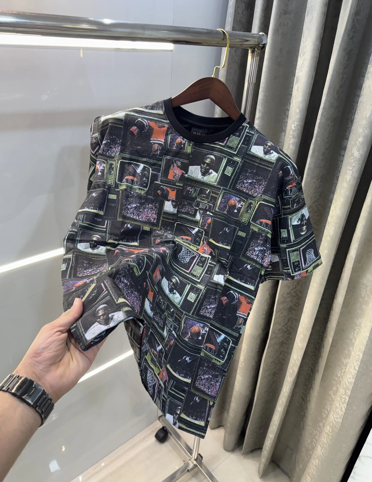 Air Jordan Printed Imported Oversized T-Shirt