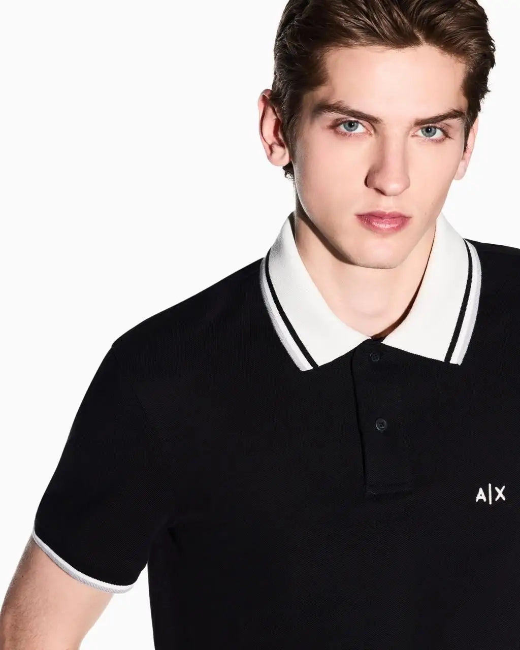 Arman i Exchange Black Logo Work Premium Polo T-Shirt
