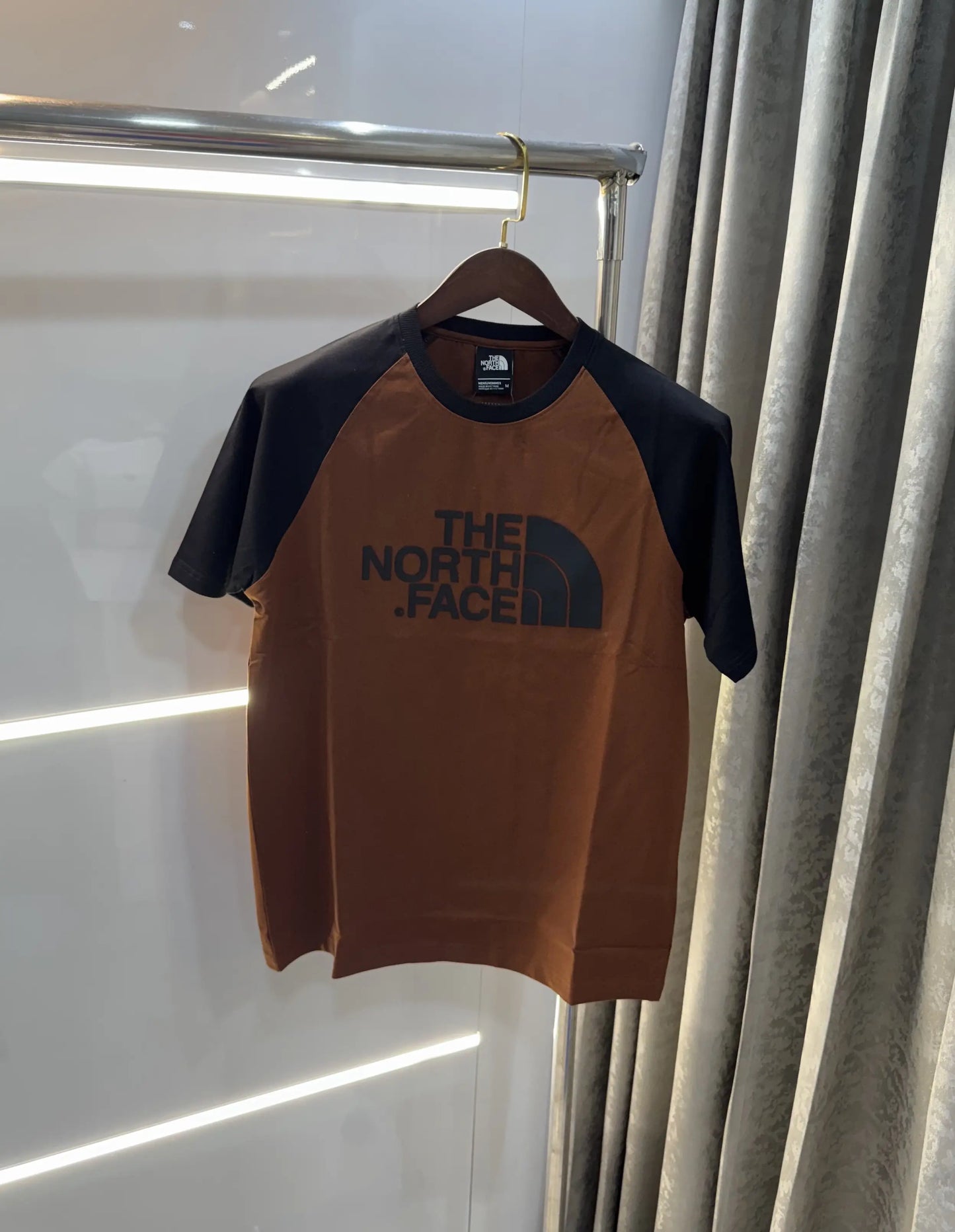 The North Face Brown Premium Oversized T-Shirt