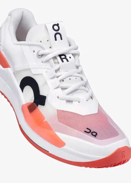 On Cloud X The Roger Pro 2 White Flame