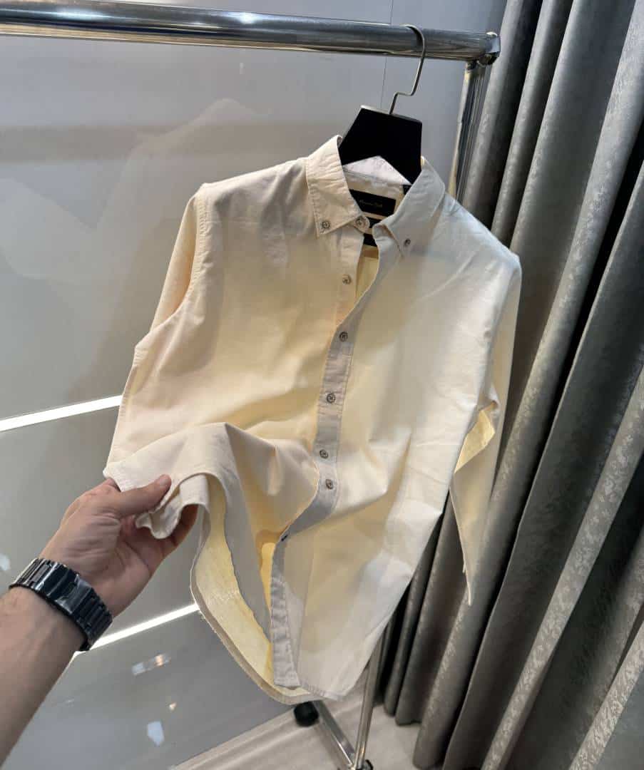 Mossimo Dutti Butter Yellow Premium Classic Shirt