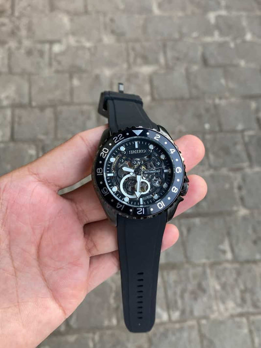 Seiko Automatic full black