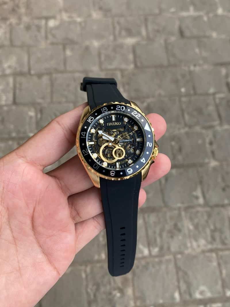 Seiko Automatic black gold