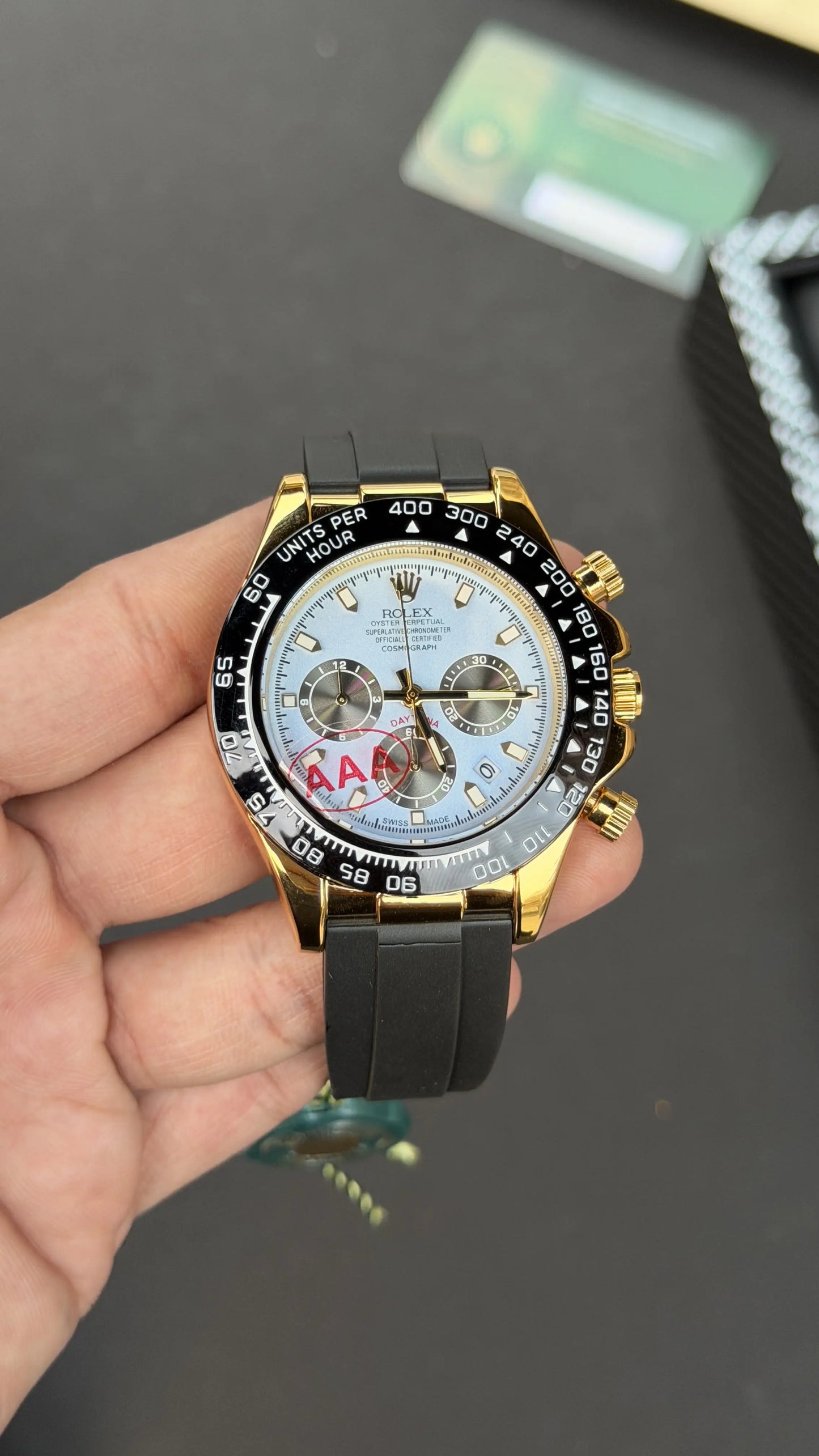 Role_x Daytona Cosmograph Oysterflex Tiffini
