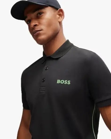 Hugo Boss Black Logo Work Premium Polo T-shirt