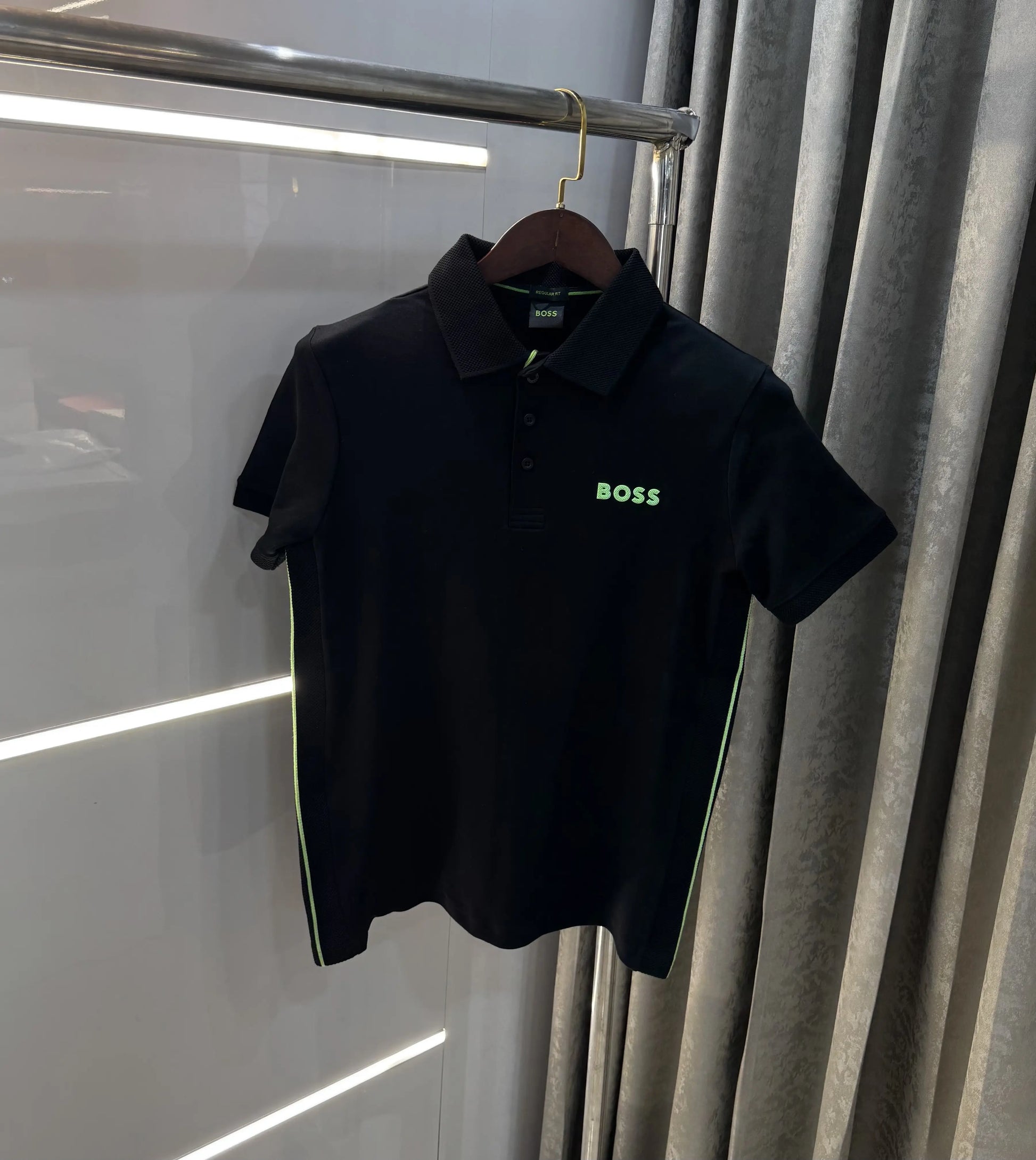Hugo Boss Black Logo Work Premium Polo T-shirt