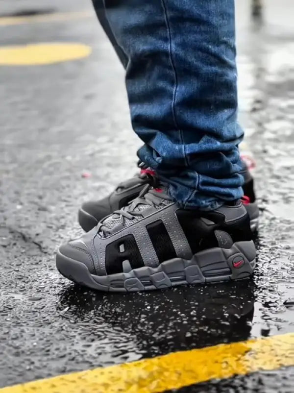 Air UpTempo Grey Black 1116