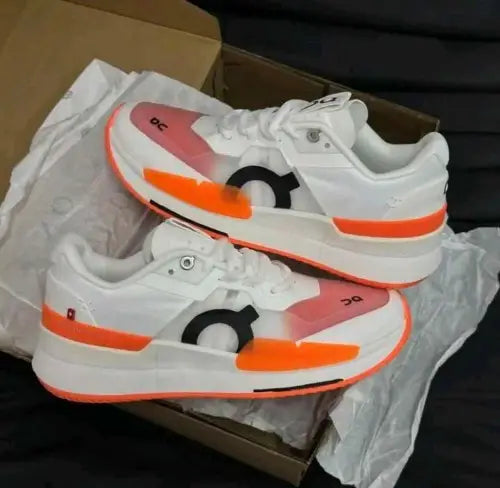 On Cloud X The Roger Pro 2 White Flame