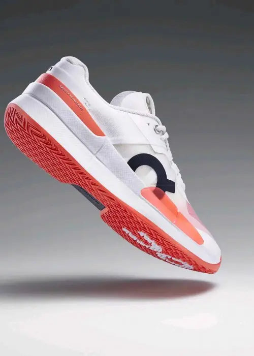 On Cloud X The Roger Pro 2 White Flame