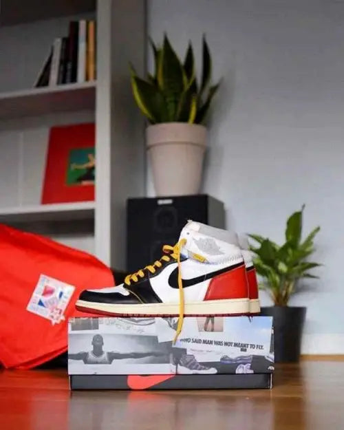 Nikke Jordan Retro 1 High X Union Black Toe Leather Surplus Semi UA