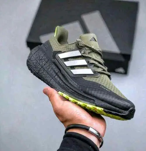 Adida.S Ultra Boost Cold Rdy Olive Green Running Shoe