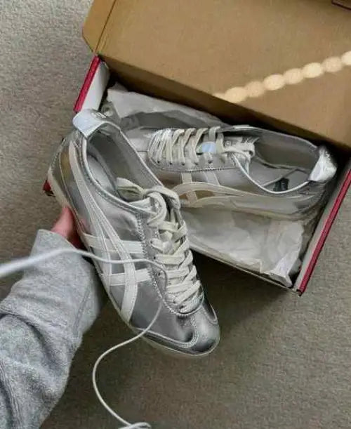 Onitsuka Tiger Mexico 66 Silver White Fix 109