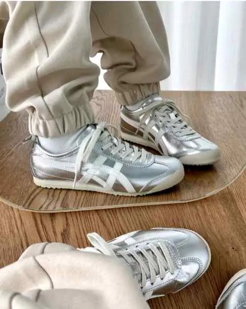 Onitsuka Tiger Mexico 66 Silver White Fix 109