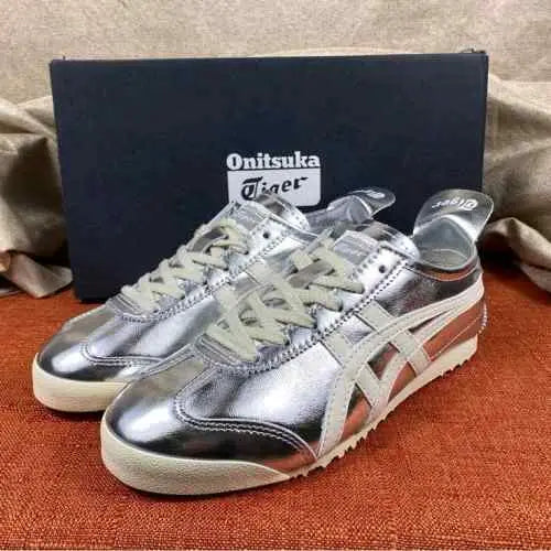 Onitsuka Tiger Mexico 66 Silver White Fix 109