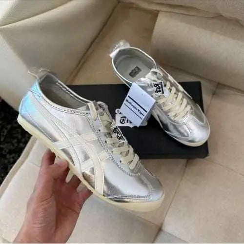 Onitsuka Tiger Mexico 66 Silver White Fix 109