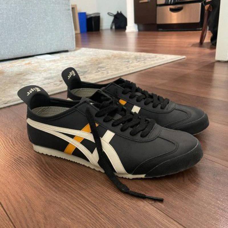 Sale Onitsuk_a Tiger Mexico 66 Black White Yellow298