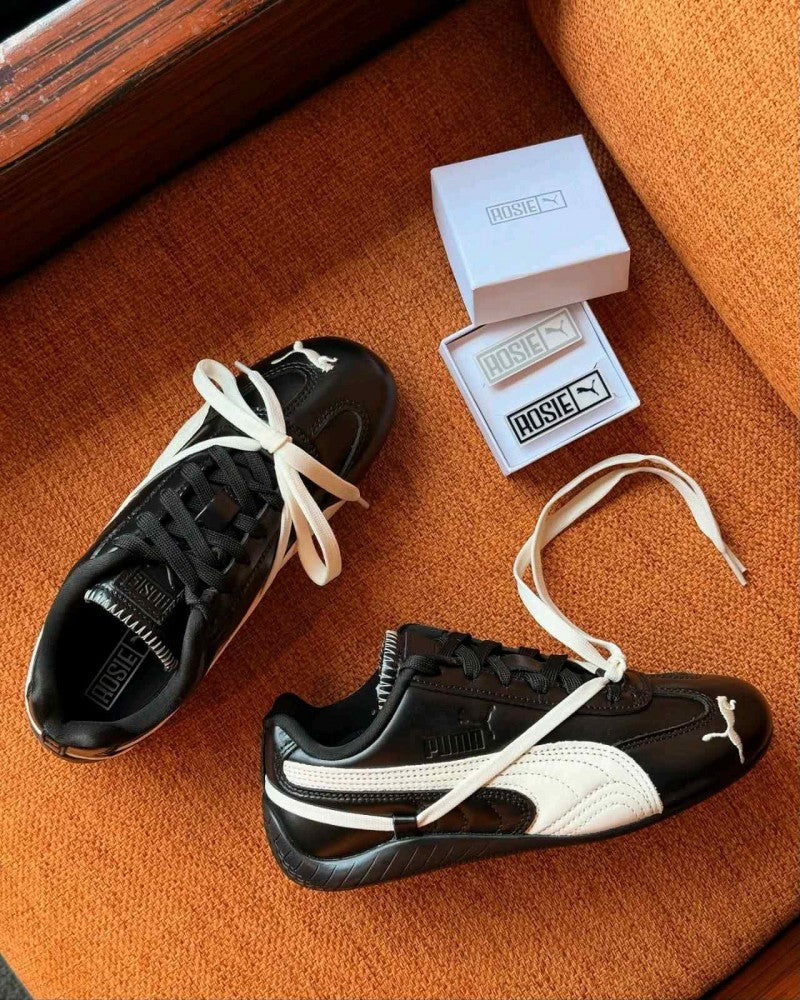 Sale Pumaa Speedcat X Rose PRM Black White(326