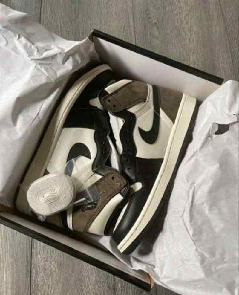 Sale Jordan 1 High Dark Mocha Semi UA Fix 076