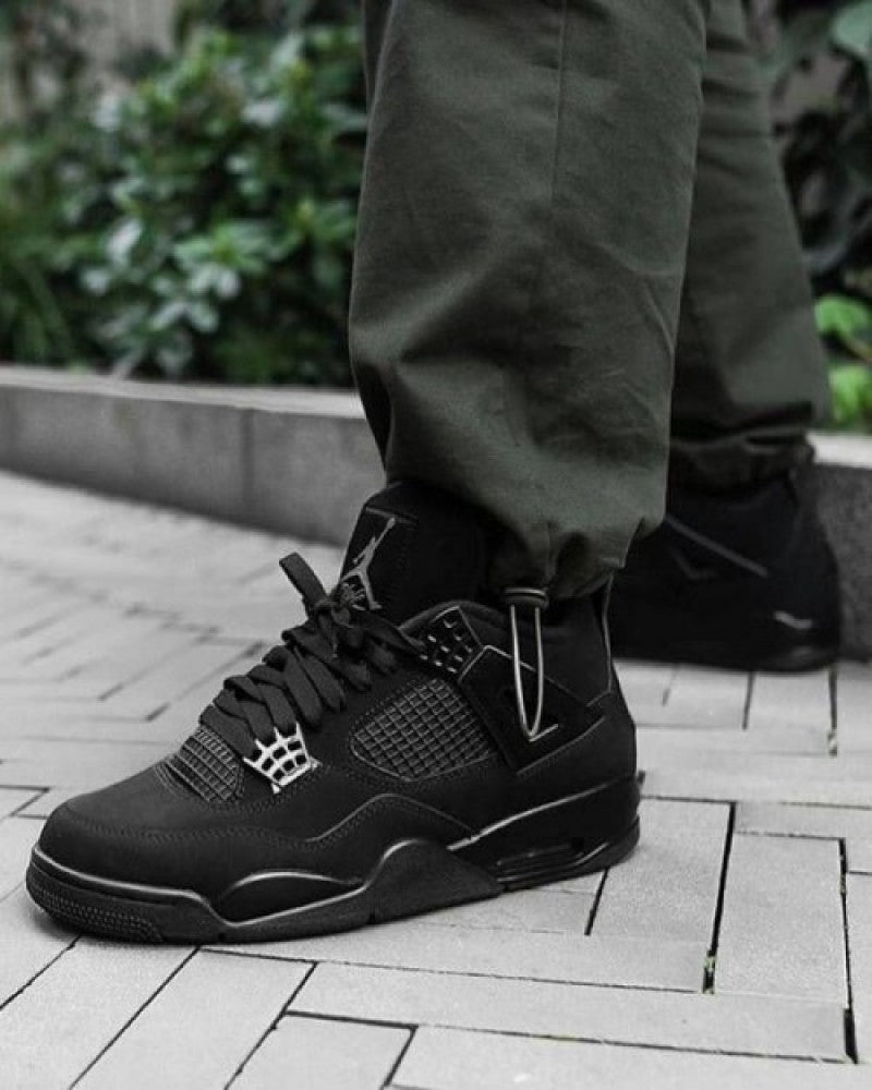 Sale Air Jordan Retro 4 Black Cat Fix 073
