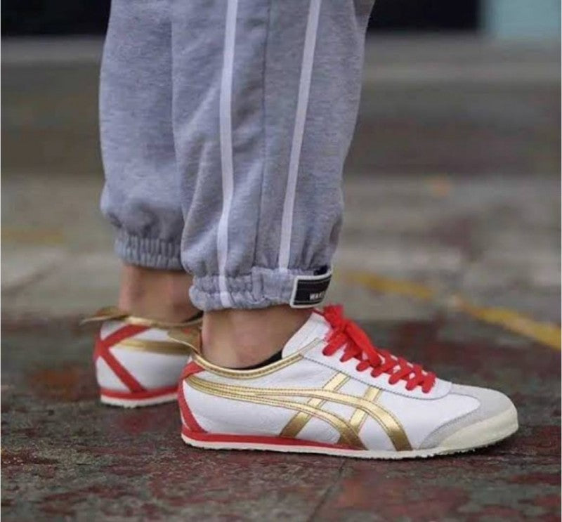 Onitsuka Tiger Mexico 66 White Gold Red 155