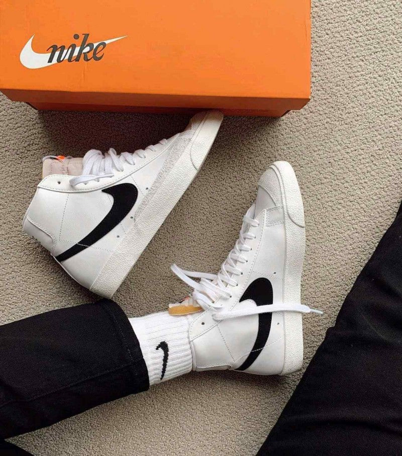 sale Nik e blazer mid 77 vintage white black (365