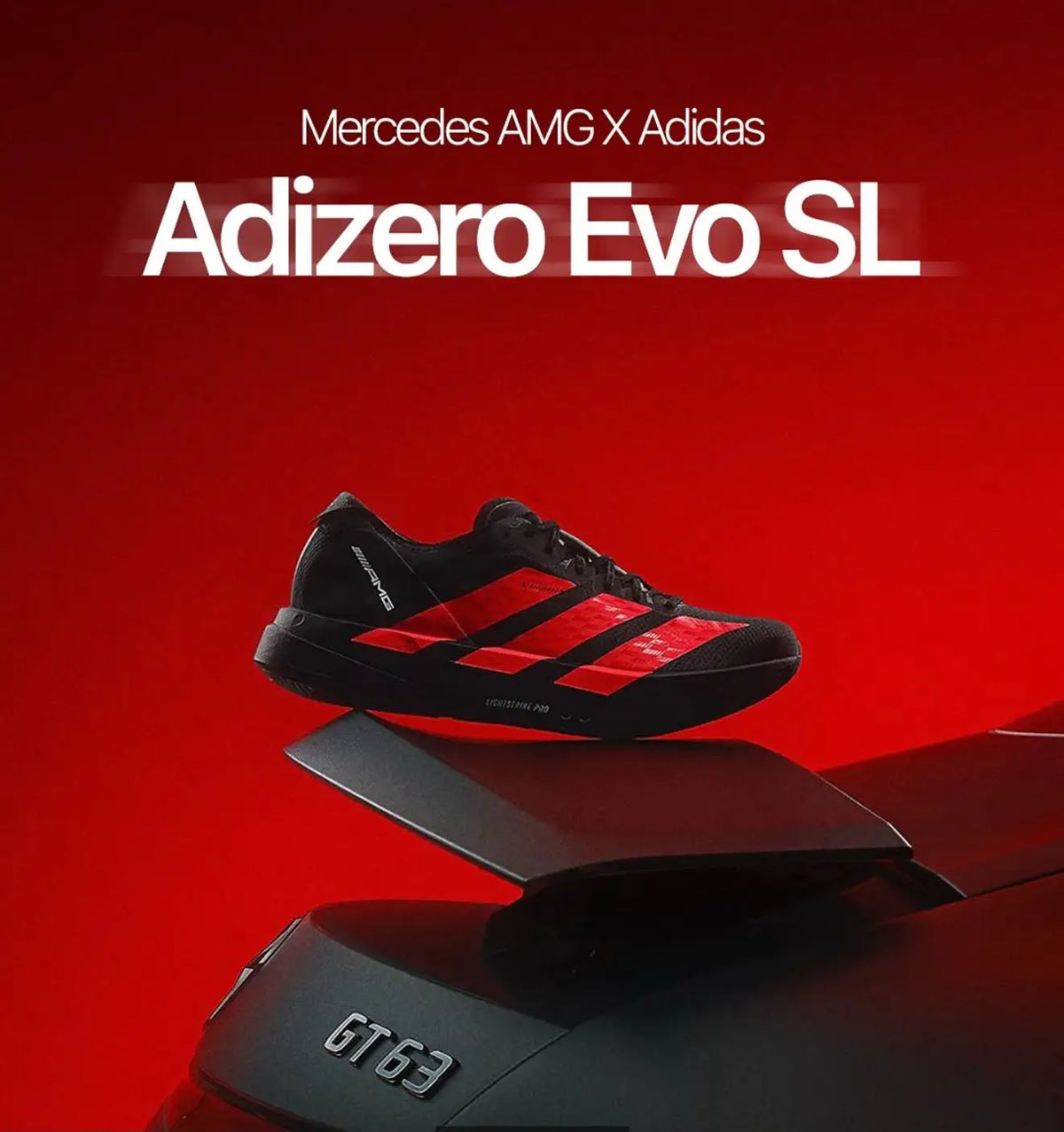 Mercedes X Adidas Adizero Evo SL AMG 