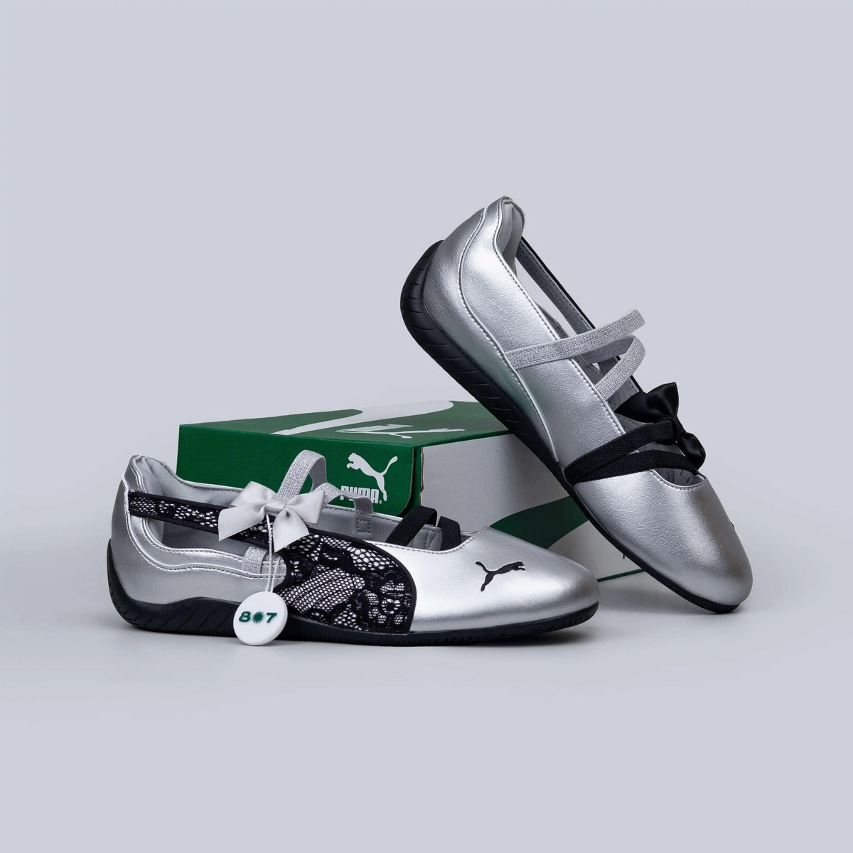 pummaa Speedcat Og Ballet Lace Silver Fix(438