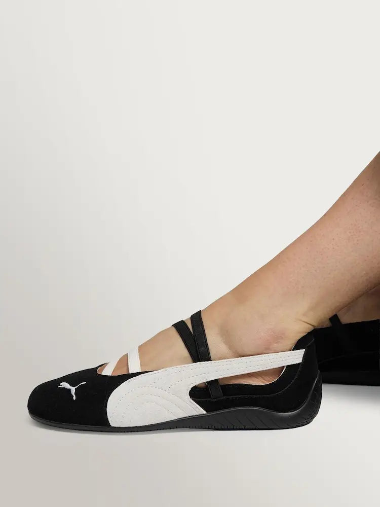 Pumaa Speedcat Ballet Suede White black Fix(439