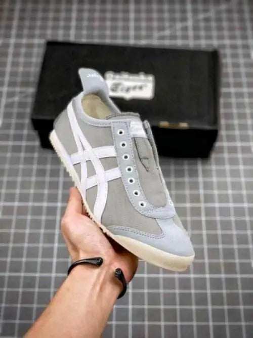Onitsuka Tiger MeXico 66 Slip On Grey White 185