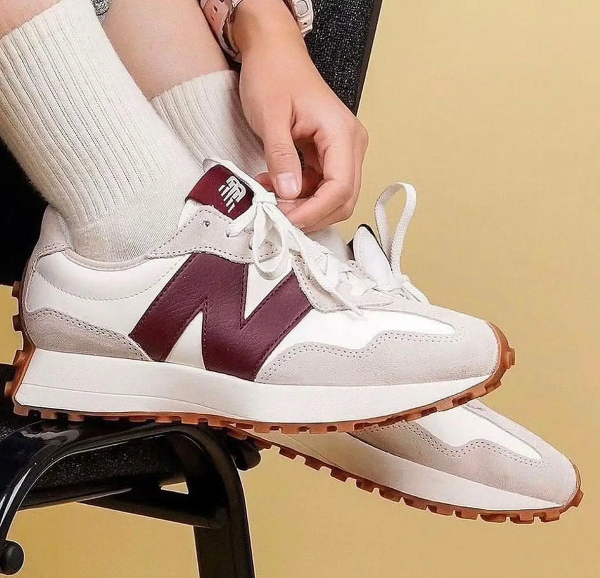 New balance 327 moonbeam burgundy Fix 084
