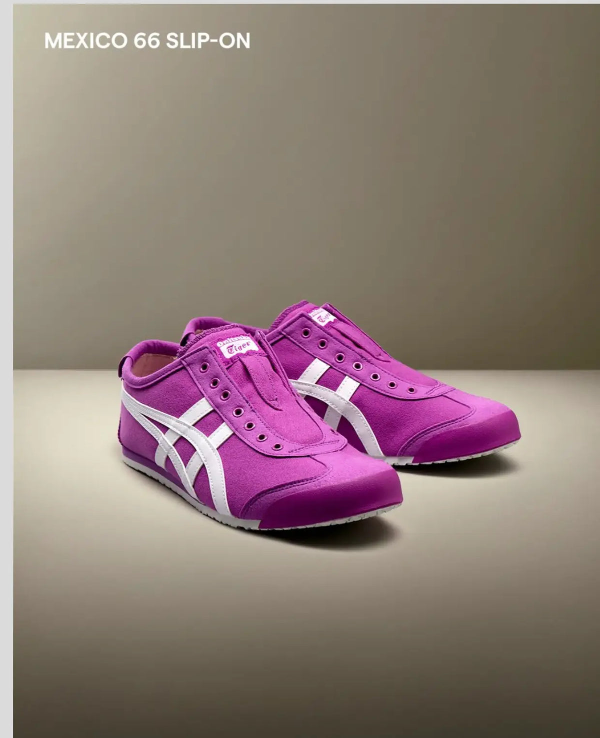 Onitsuka tiger mexico 66 SlipOn Orchid White (471