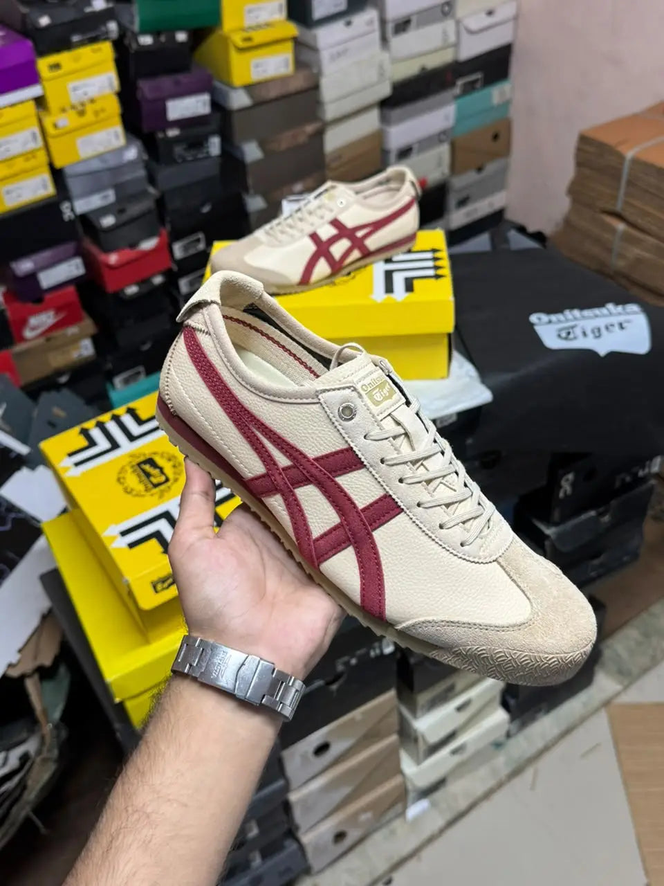 Onitsuka Tiger Mexico 66 SD Beige Beet Juice 475